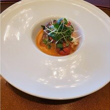 ＫＫＲホテル大阪の画像｜お魚ですが、トマトベースで美味でした！これも選択しました！