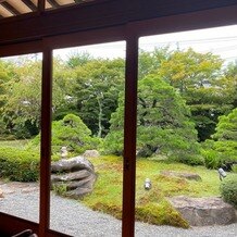 三瀧荘の画像｜会場から見える庭園