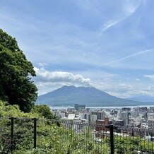 SHIROYAMA HOTEL kagoshimaの画像｜会場から見える景色