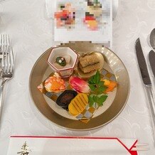 福山ニューキャッスルホテルの画像｜1品目
一つずつ食べやすくどれも美味しい！