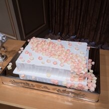 ホテル椿山荘東京の画像｜ウェディングケーキ