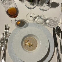 ソンブルイユ～幸せを味わうレストラン～の画像｜冷製シャンピニョンのスープ