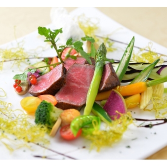 ROSA FELICE(ローザフェリーチェ):美食でおもてなしWedding*2種の常陸牛を無料で堪能