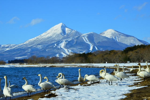 磐梯山と猪苗代湖は、福島県のシンボル