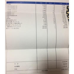費用明細2