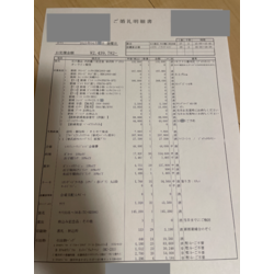 費用明細1