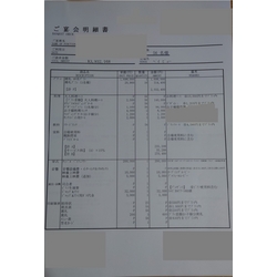 費用明細1