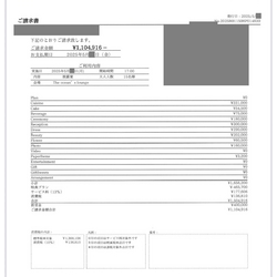 費用明細1