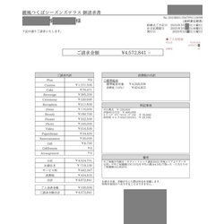 費用明細1
