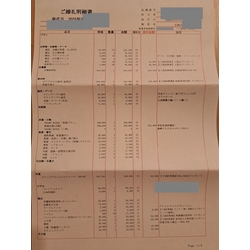 費用明細1
