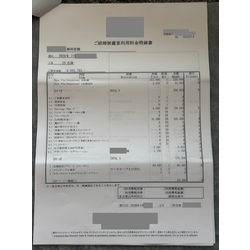 費用明細1