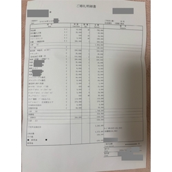 費用明細1