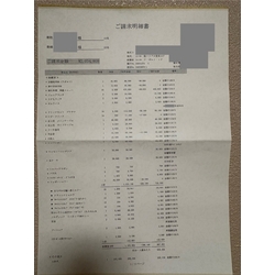 費用明細1