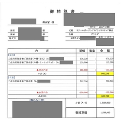 費用明細1