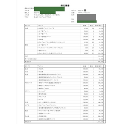 費用明細1