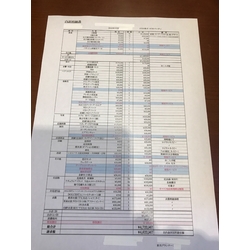費用明細1