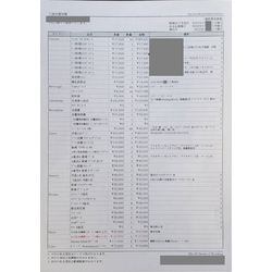 費用明細1