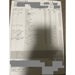 費用明細1