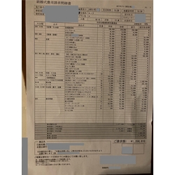 費用明細1