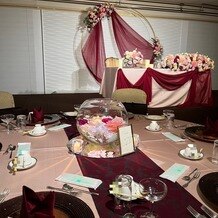 鹿児島サンロイヤルホテルの写真｜高砂・ゲストテーブル