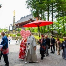 中禅寺金谷ホテルの写真｜花嫁行列