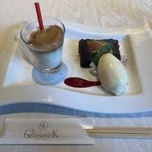 ＱｕｅｅｎｚＫの写真｜試食のスイーツ大変美味しかったです。スイーツブュッフェもプランに含みゲストも喜ぶと思います。