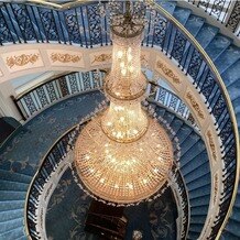 Royal Garden Palace 八王子日本閣の画像｜螺旋階段です。本当に綺麗でした。