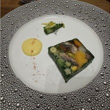 八芳園の写真｜フェアでの食事です。
