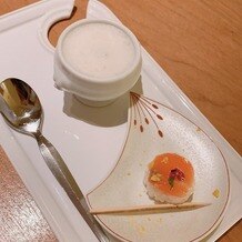 星野リゾート　軽井沢ホテルブレストンコートの画像｜披露宴入場前のフィンガーフード