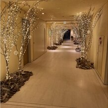 星野リゾート　軽井沢ホテルブレストンコートの画像｜ブレストンコート内のイルミネーション