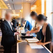 ホテルニューオータニ幕張の写真｜披露宴前受付/待合スペース