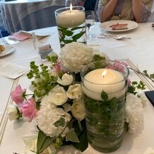 ホテルニューオータニの画像｜テーブル装花