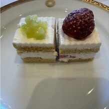 ホテルニューオータニの画像｜見学時にいただいたケーキです