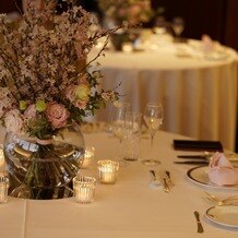 富士屋ホテルの写真｜ゲストテーブル装花