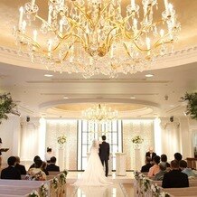リーガロイヤルホテル東京の画像｜挙式を行ったカナホールです。