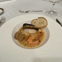リーガロイヤルホテル東京の画像｜メイン　魚　貝も海老も鯛も美味でした。