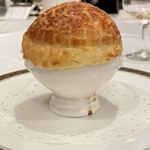 リーガロイヤルホテル東京の画像｜オニオングラタンスープ　チーズの香りが素晴らしかったです。