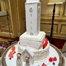リーガロイヤルホテル東京の写真｜OBOG特典のケーキ