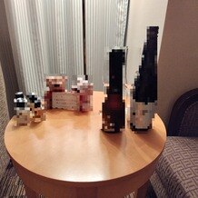 オークスカナルパークホテル富山の写真｜宿泊した部屋で、サプライズでバースデーをスタッフの方にお祝いしてもらいました。