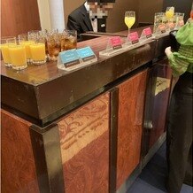 ホテルメトロポリタン エドモントの画像｜待合室でウェルカムドリンクがいただけました。そのドリンクは披露宴でもいただけました。