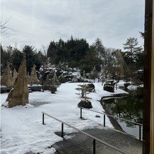 ホテル泉慶・華鳳の写真｜冬の庭園