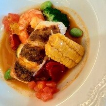 ルークプラザホテルの画像｜とうもろこしが筋張ってて食べれなかった