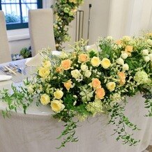 ザ クラブ オブ エクセレント コースト（The Club of EXCELLENT COAST）の写真｜会場のお花、全て本物でとても綺麗