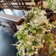 横浜迎賓館の画像｜チャペル装花