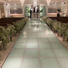 アルカンシエル luxe mariage 名古屋の画像｜照明が暗くなったバージョン