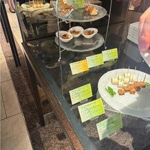 アルカンシエル luxe mariage 名古屋の写真｜ウェルカムパーティーの料理