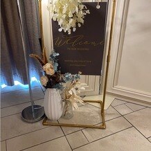 アルカンシエル luxe mariage 名古屋の写真｜ウェルカムパーティーの飾り