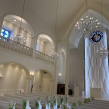 アルカンシエルガーデン名古屋の画像｜チャペルがとてもゴーシャスでした。