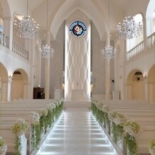 アルカンシエルガーデン名古屋の画像|挙式会場は2種類ありました。