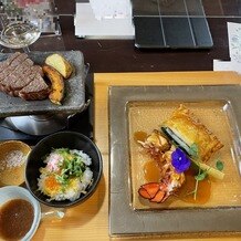 ＥＸＥＸ　ＳＱＵＡＲＥ　（エグゼクス・スクエア）の画像｜試食会の料理